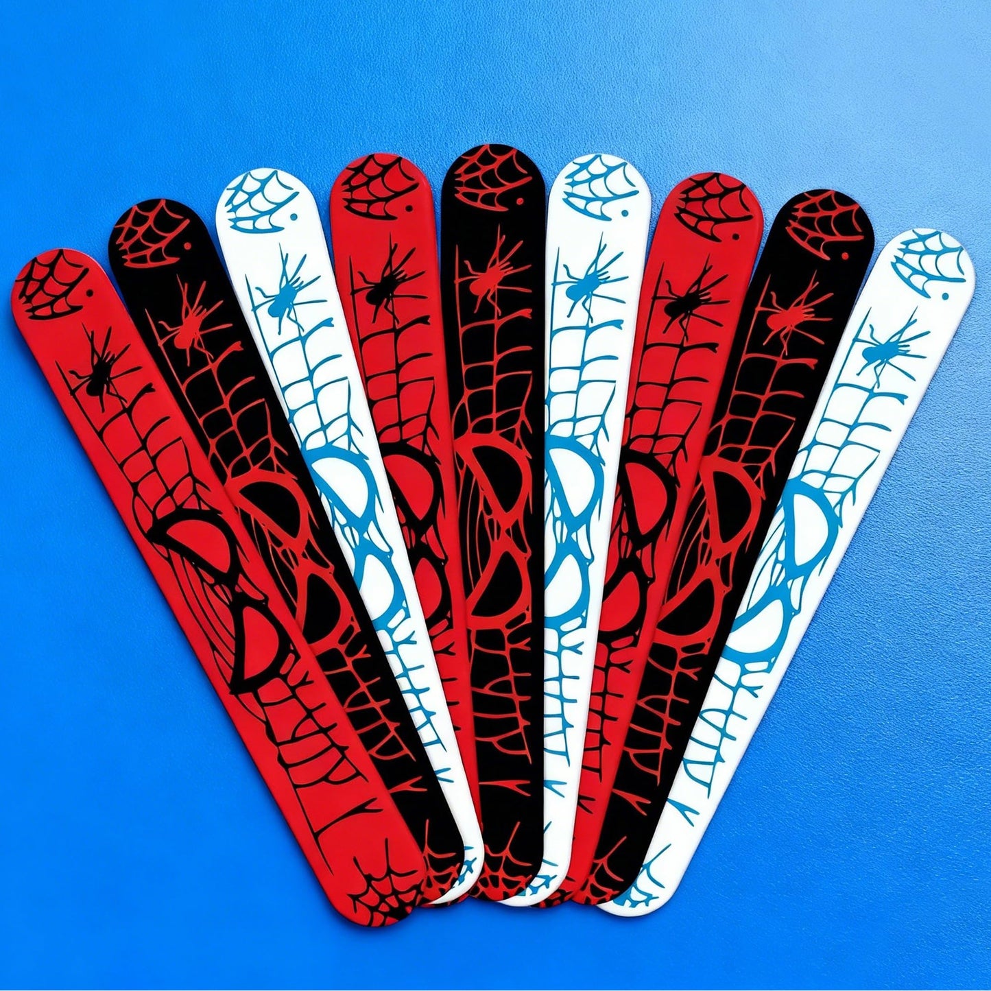 TLTSDWQ 24Pcs Birthday Party Supplies Favors,Slap Wristband Set,Best for Fill Up the Goodie Bags