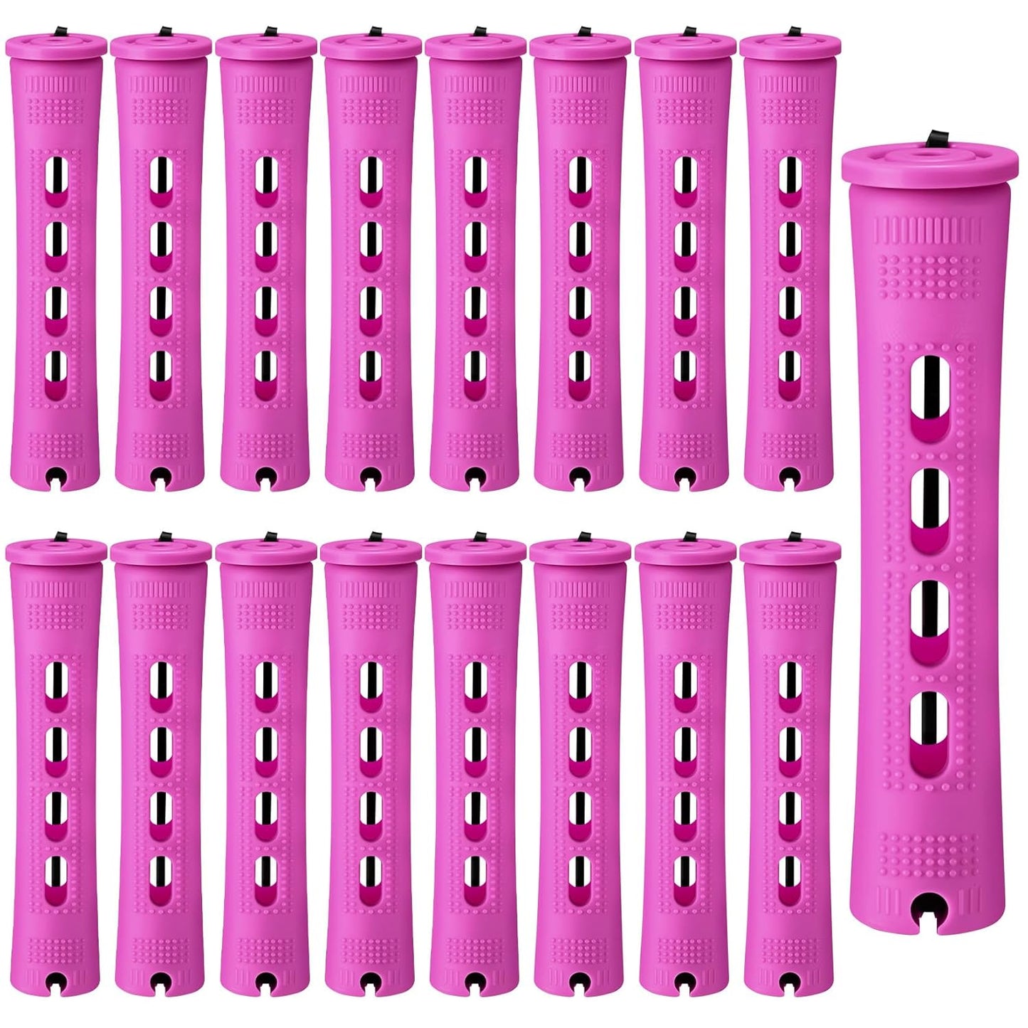 60 Pcs Perm Rods - Cold Wave Curling Rollers for Long & Short Hair | DIY Hairdressing Tool (0.28 x 3.22 Inches)