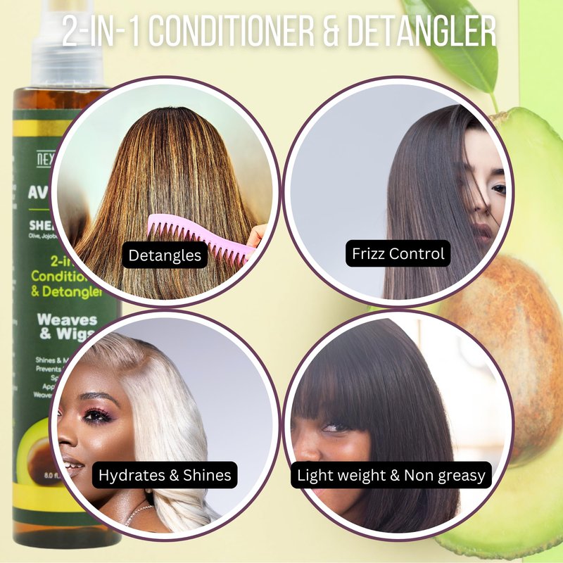Next Image Coco-Mango 2-in-1 Conditioner & Detangler 4.5 oz