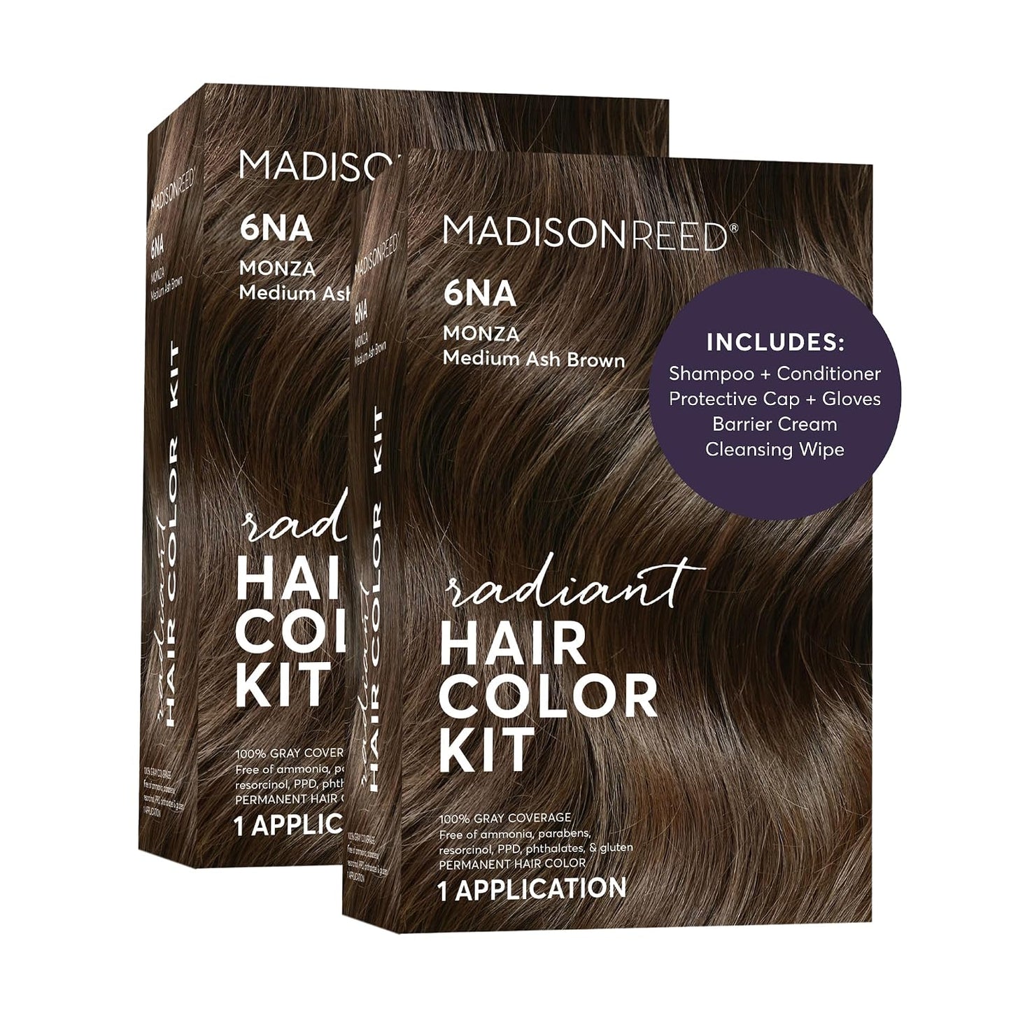Madison Reed Radiant Hair Color Kit - 5RV Dark Garnet Red | Vivid Permanent Dye for Bold Color & Maximum Shine