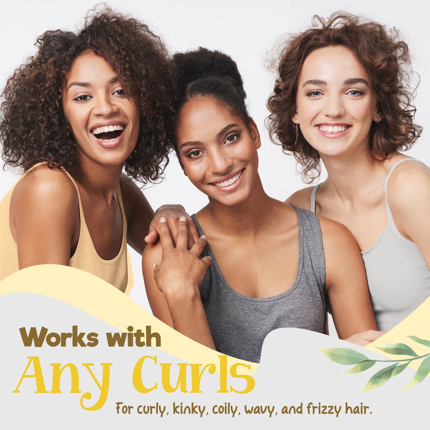 Curly Chic Rice Water Remedy Revitalizing Hair Rinse - Anti-Breakage & Strengthener, Ayurvedic Herbs, Nourishing Conditioner for All Hair Types - Sulfate, Paraben & Mineral Oil Free - 8 fl oz