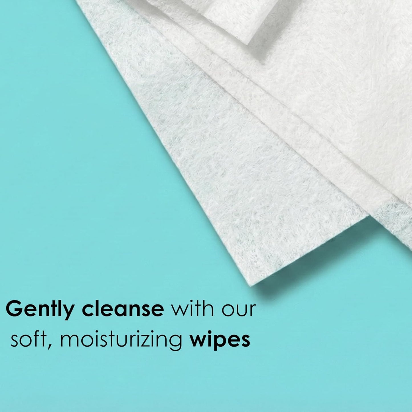 Aloe Vera Makeup Remover Wipes - Gentle Facial Cleansing Wipes for Sensitive Skin | Hydrating, 60 Count