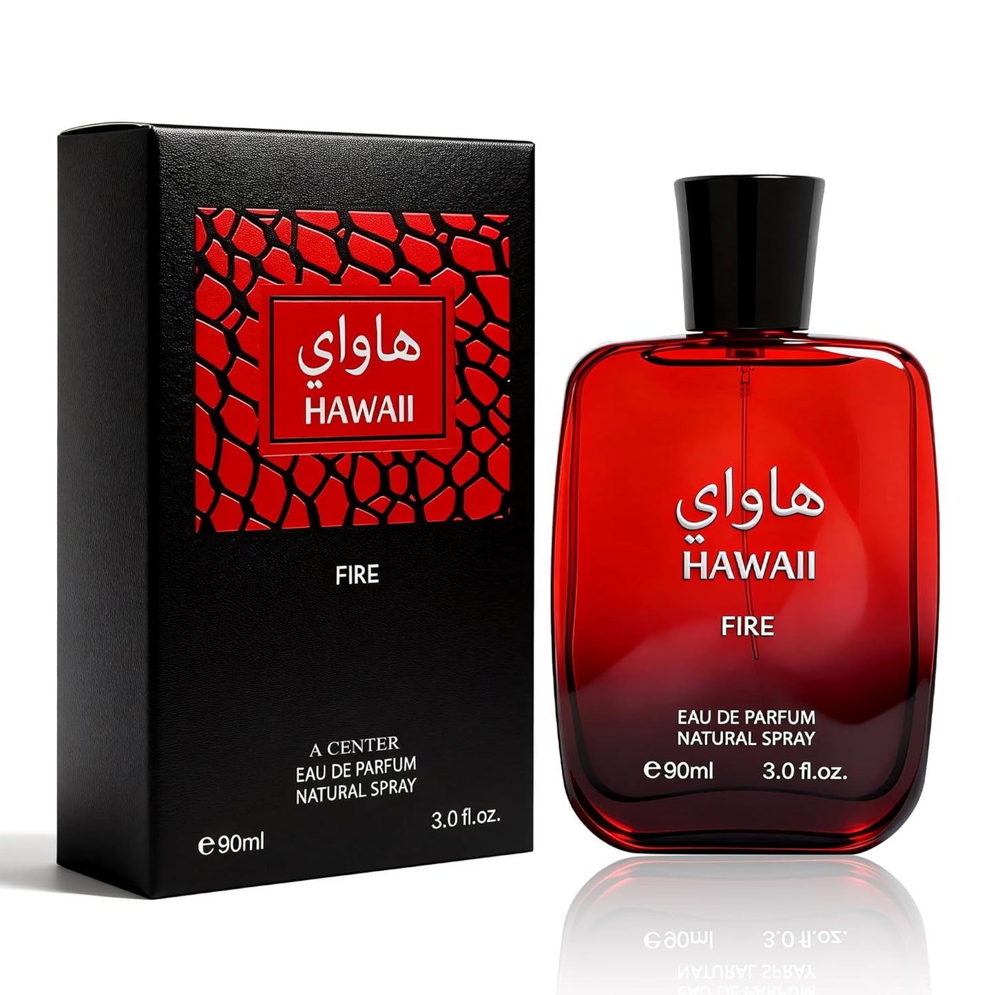 A CENTER Cologne for Men - 3.4 Fl Oz Alcohol-Free Eau de Toilette Spray | Bergamot, Amber & Vanilla Fragrance