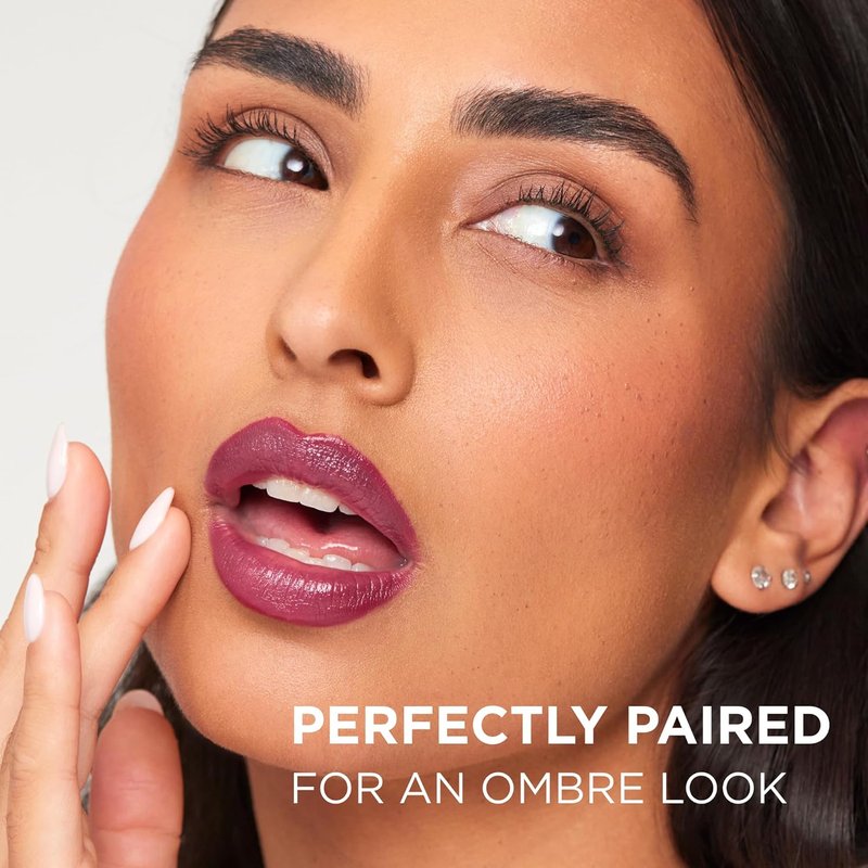 **Dual Ended 2-in-1 Lipstick & Liner - Nude Pink Lip Combo | Creamy Matte Moisturizing Formula**
