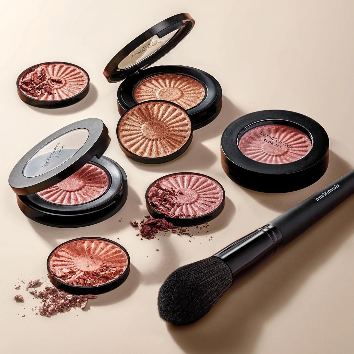bareMinerals Gen Nude Blonzer - Talc-Free Blush & Bronzer Hybrid for Luminous All-Day Wear | Rosy-Bronze Shades