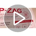 Zip Zag Black Zipper Bags (11" x 11.75") - Resealable & Airtight
