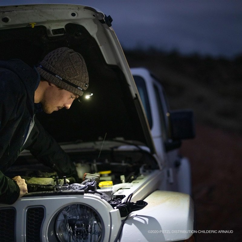 PETZL, E+Lite, Ultra-Compact Emergency headlamp. 30 lumens