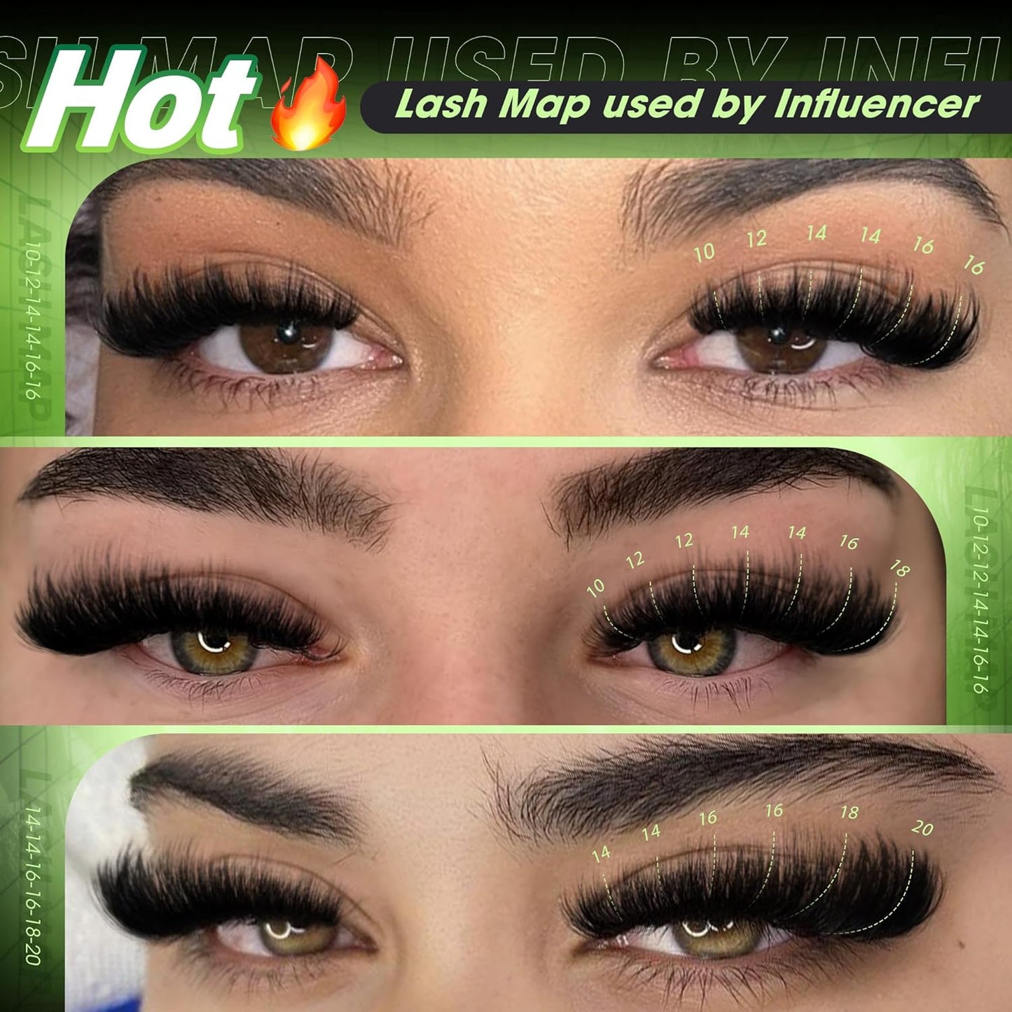 Fluffy Volume Eyelash Clusters - 200D D-Curly Thick Extensions | 10-20MM Easy Application