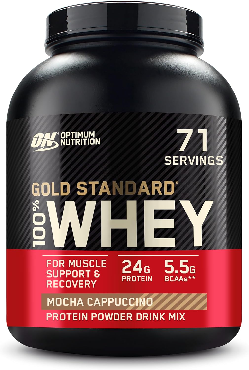 Optimum Nutrition Whey Protein Powder - Double Rich Chocolate Flavor | 1.98 lb Size