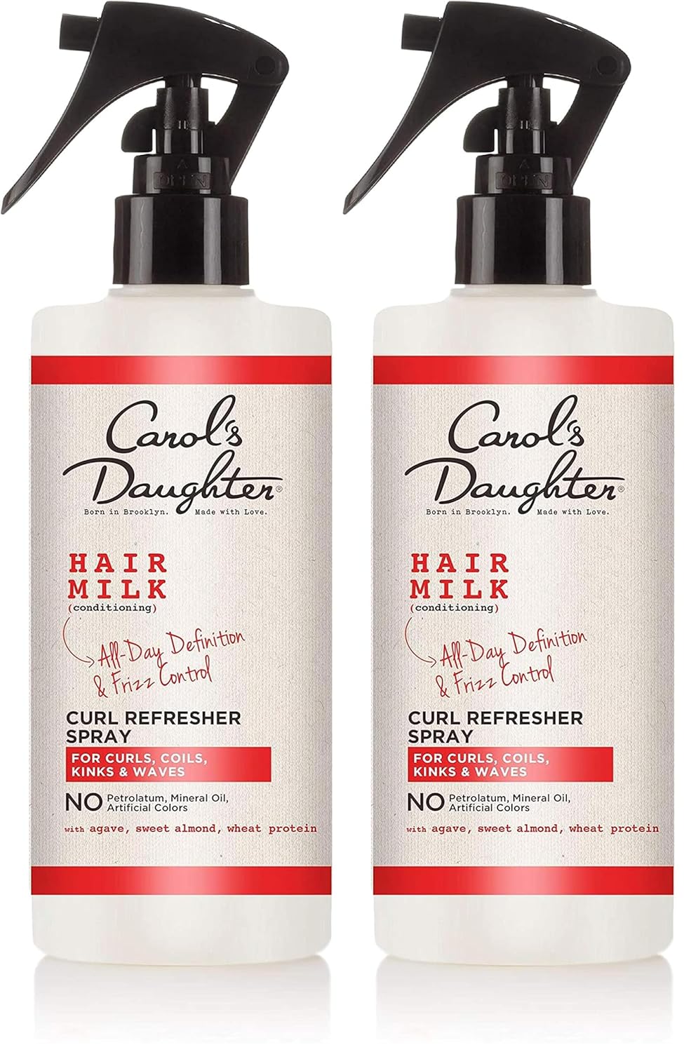 Carol’s Daughter Hair Milk 4 in 1 Combing Crème - Curl Detangler with Agave & Olive Oil | 8 fl oz