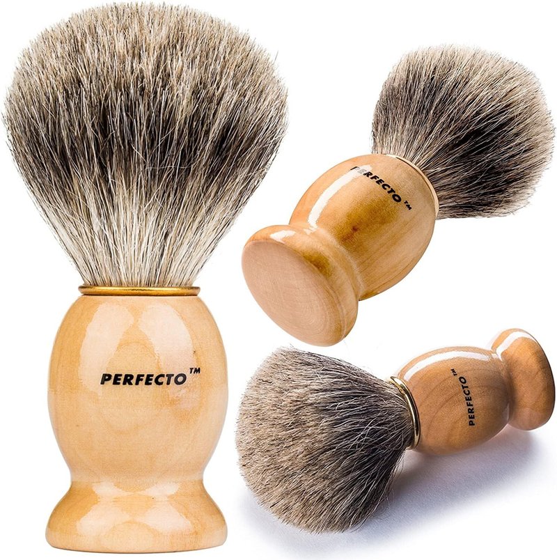 Perfecto 100% Pure Badger Shaving Brush