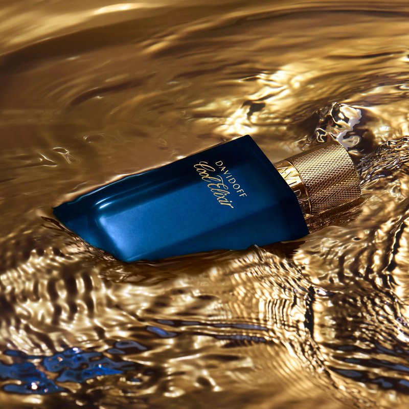 Davidoff Cool Elixir – Woody Men's Cologne – With Notes of Rose Oxide, Lavandin & Oud Accord – Long Lasting Fragrance