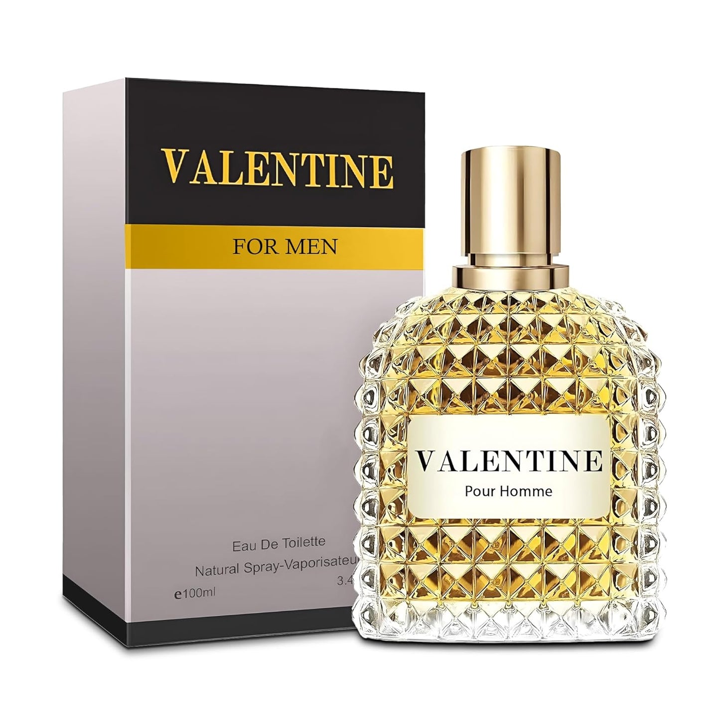 AFLUXE Men's Cologne - Milano Eau De Toilette Spray | Long-Lasting Fragrance, 3.4 Fl Oz