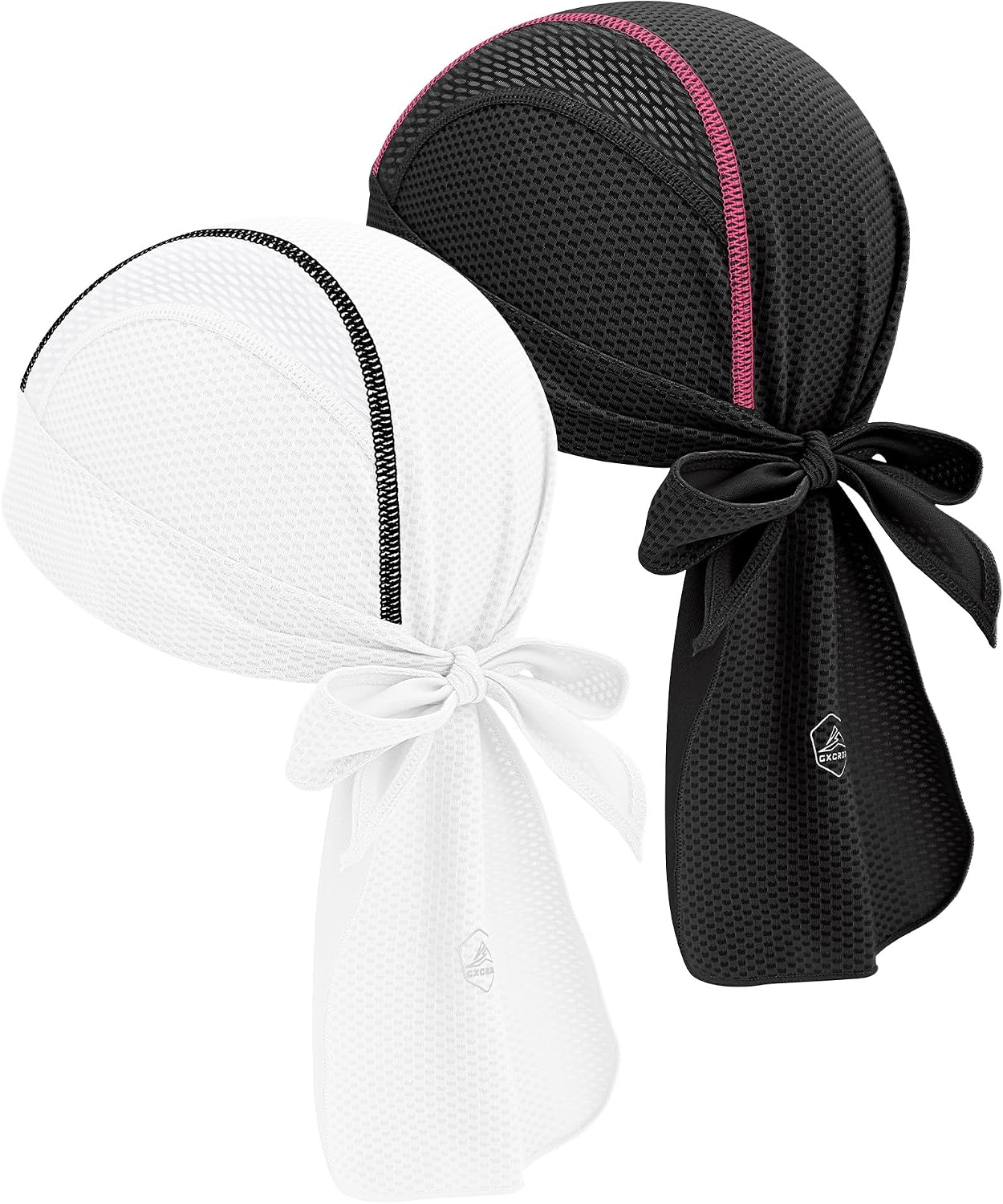 Cooling Skull Cap Durag | Sweat-Wicking Head Wrap for Cycling, Running & Motorcycle | Breathable Doo Rag