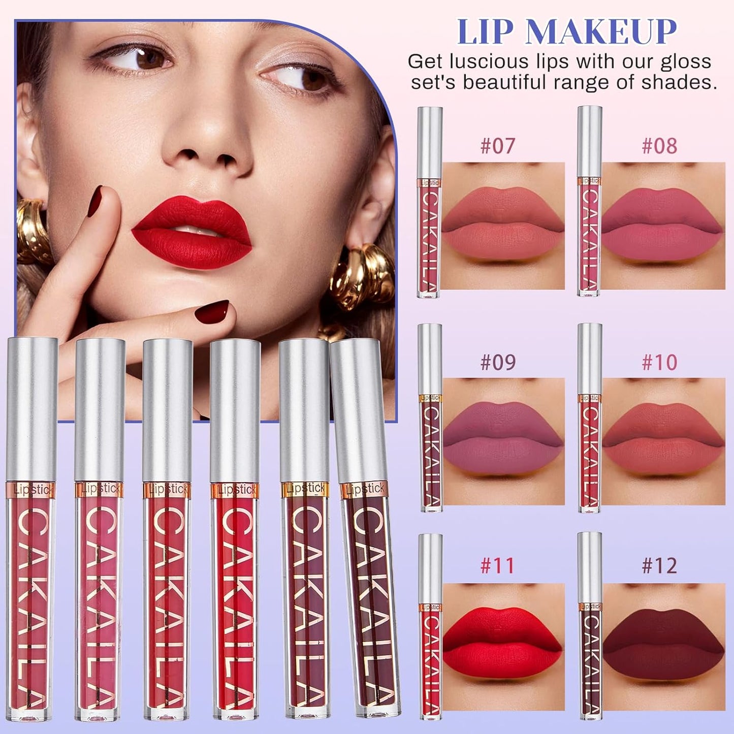 All-in-One Makeup Kit for Women | Full Set with Foundation, Eyeshadow, Blush & Brushes