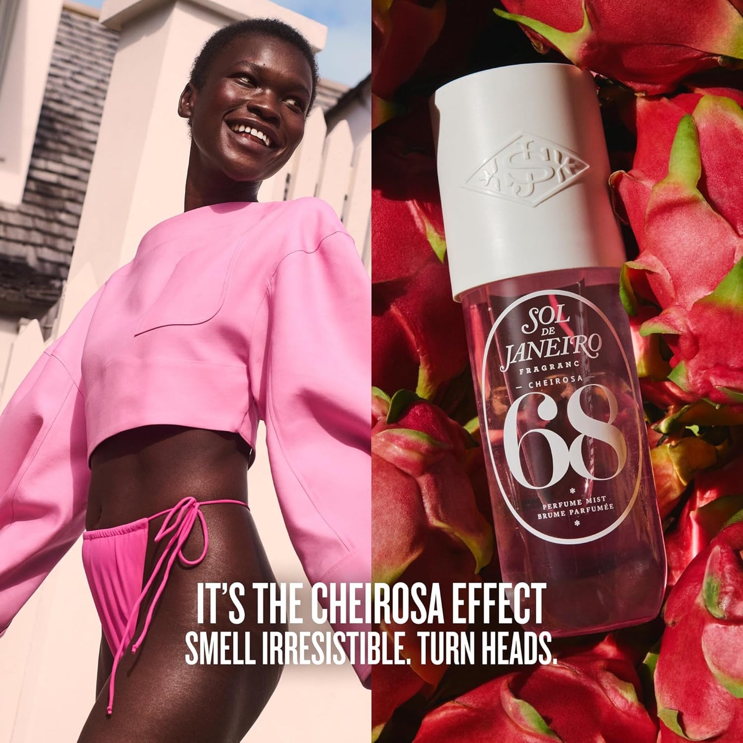 Cheirosa Hair & Body Perfume Mist - Tropical Scent for All-Day Freshness | 8 oz