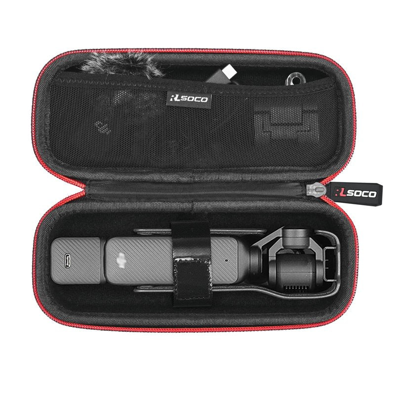 RLSOCO Hard Case for DJI Osmo Pocket 4/Osmo Pocket 3 Creator Combo | Compact Design with YKK Zipper & Scratch Protection (Case Only)