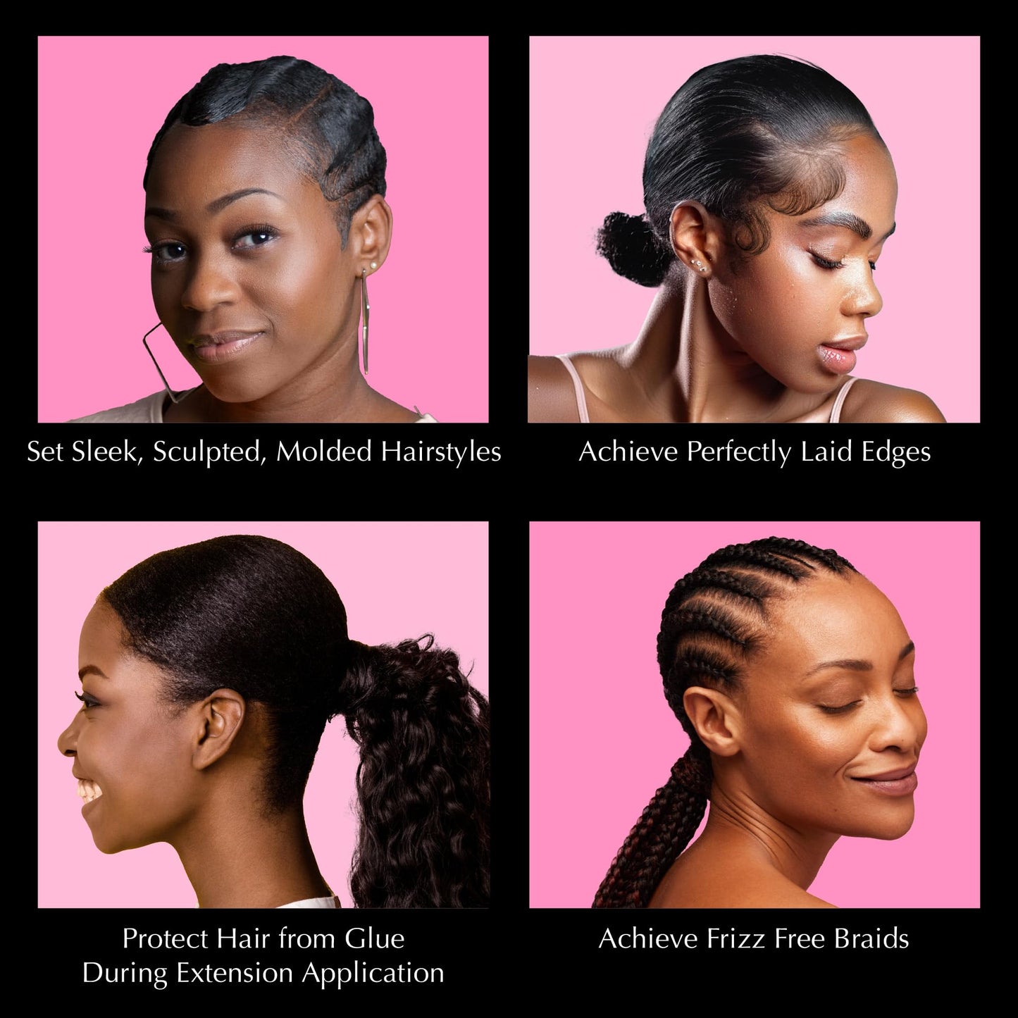 Red by Kiss Wrap Strip, Ultra Strong 2X Longer Stretch, 44 Strips Lab-Test Proven Strongest Quality for Wet/Dry Hair