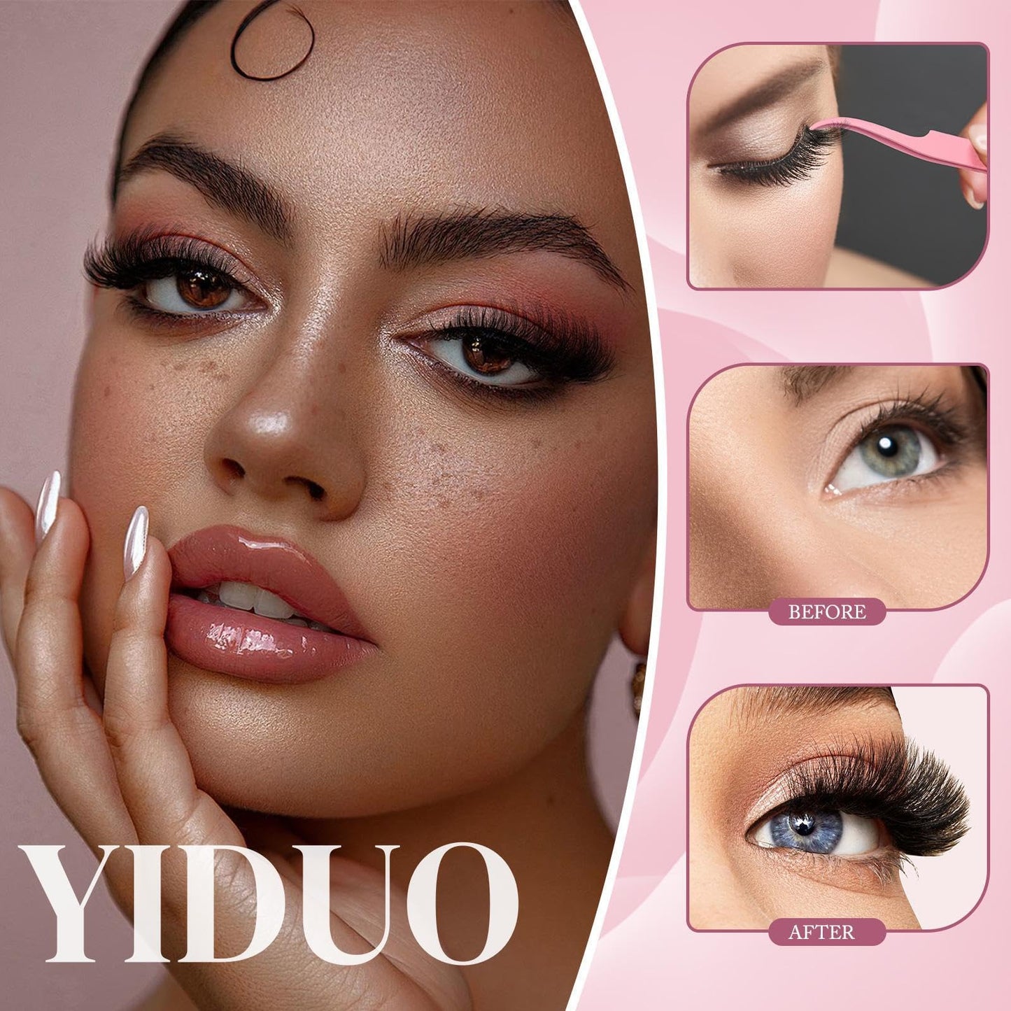 YIDUO Lashes Clusters Kit