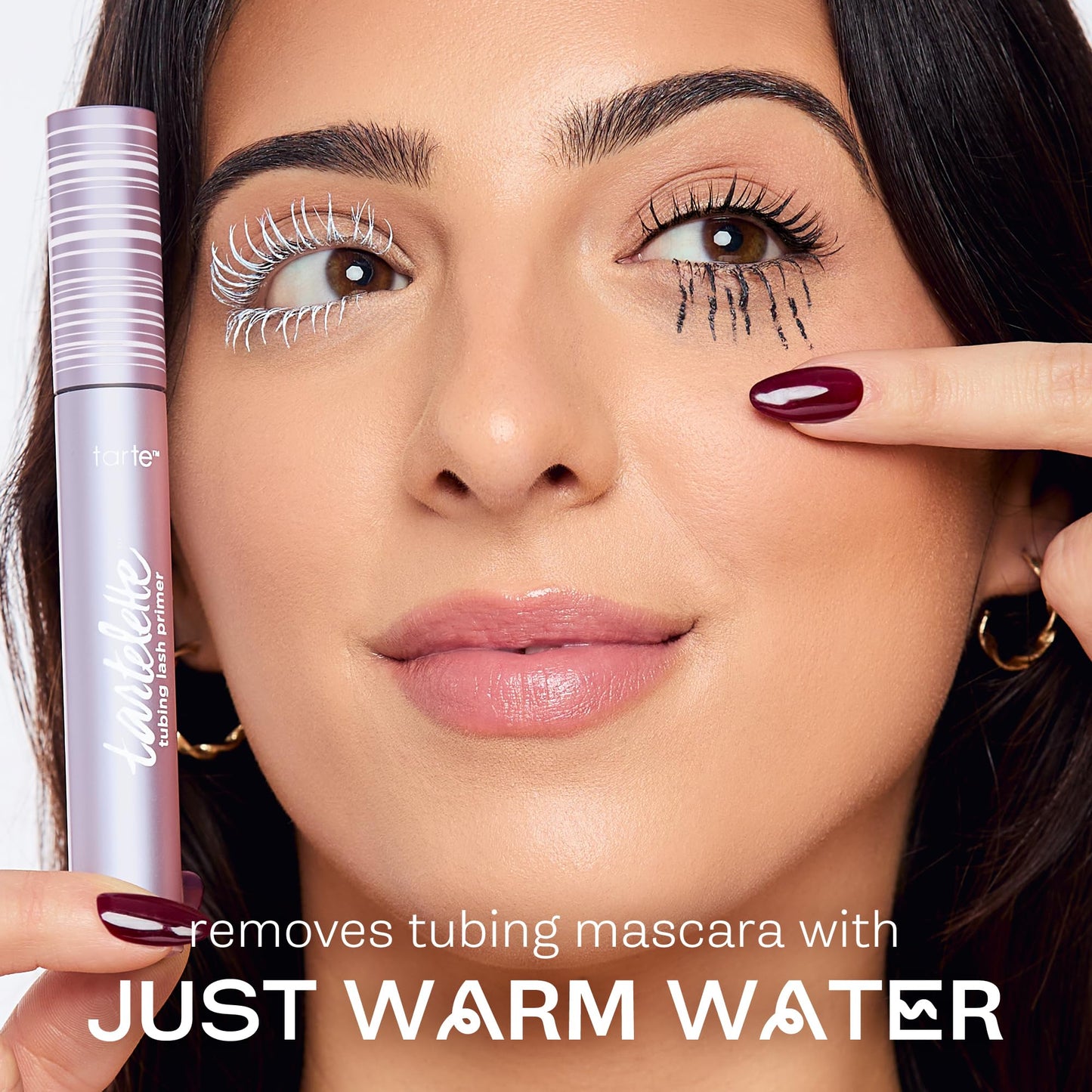 tarte tartelette tubing lash primer – Conditioning Mascara Base for Longer, Full Sizeer, Volumized & Moisturized Lashes, Infused with Hyaluronic Acid, Vegan & Cruelty-Free, full size
