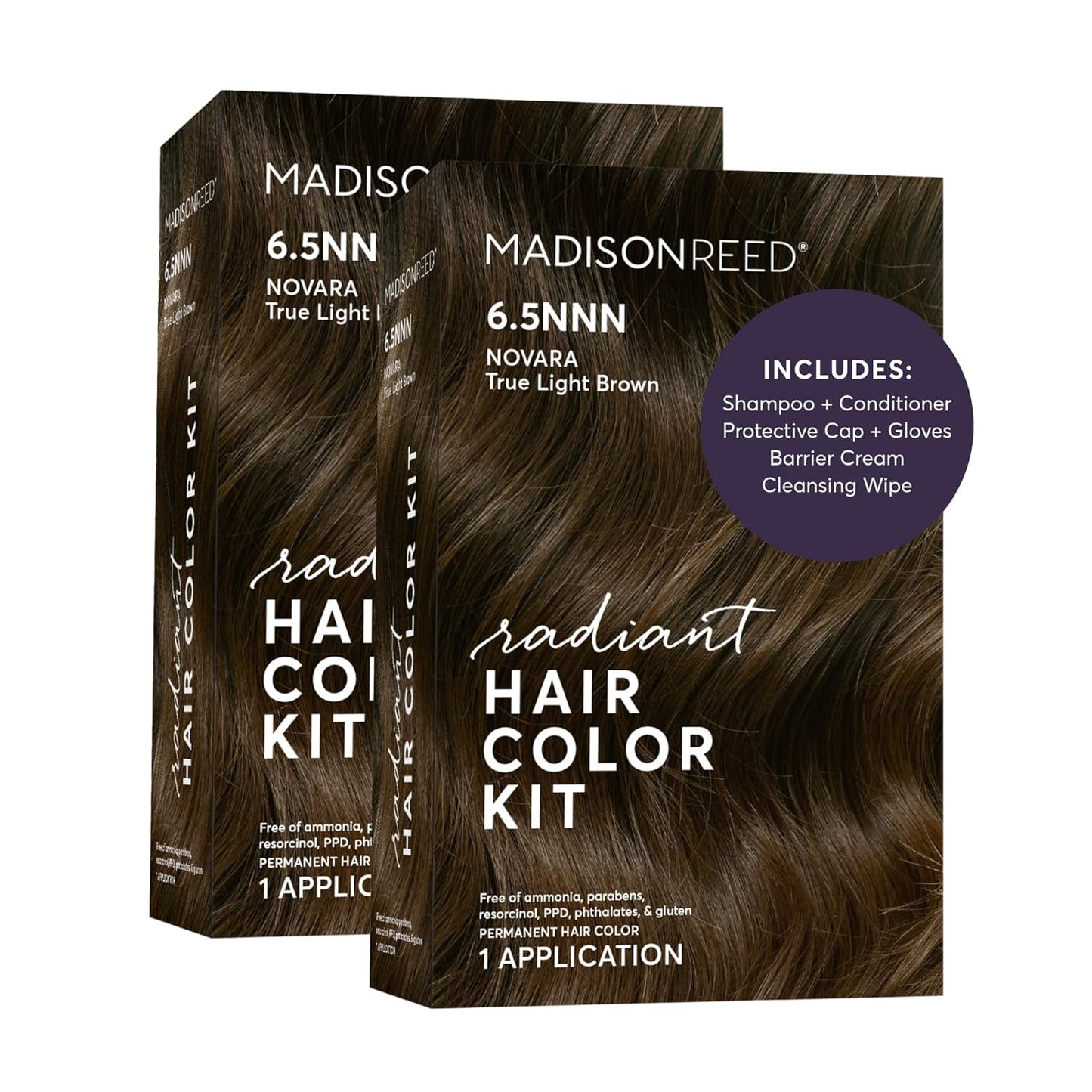 Madison Reed Radiant Hair Color Kit - 5RV Dark Garnet Red | Vivid Permanent Dye for Bold Color & Maximum Shine