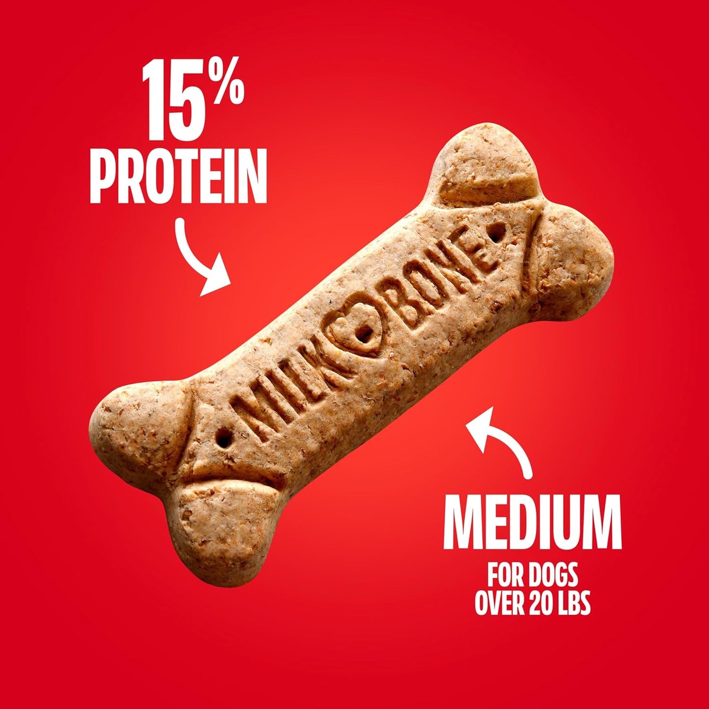 Milk-Bone Original Dog Treats - Crunchy Biscuits for Medium Dogs | 10 lb Bag