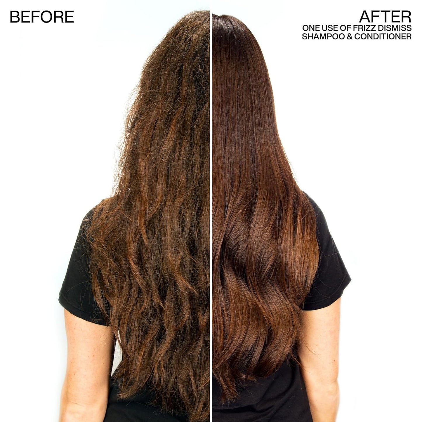 Redken Frizz Dismiss Shampoo - Weightless Frizz Control for Smooth, Shiny Hair | Sulfate-Free Formula