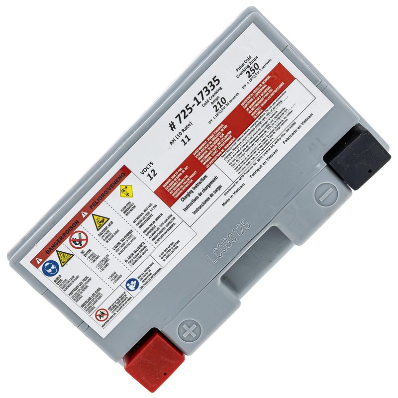 CUB CADET 490-280-F017 Battery 210cca 11AHR Ultima ZT1 ZT2 ZTS1 ZTS2 ZTX4 ZTX5 ZTX6 725P17335