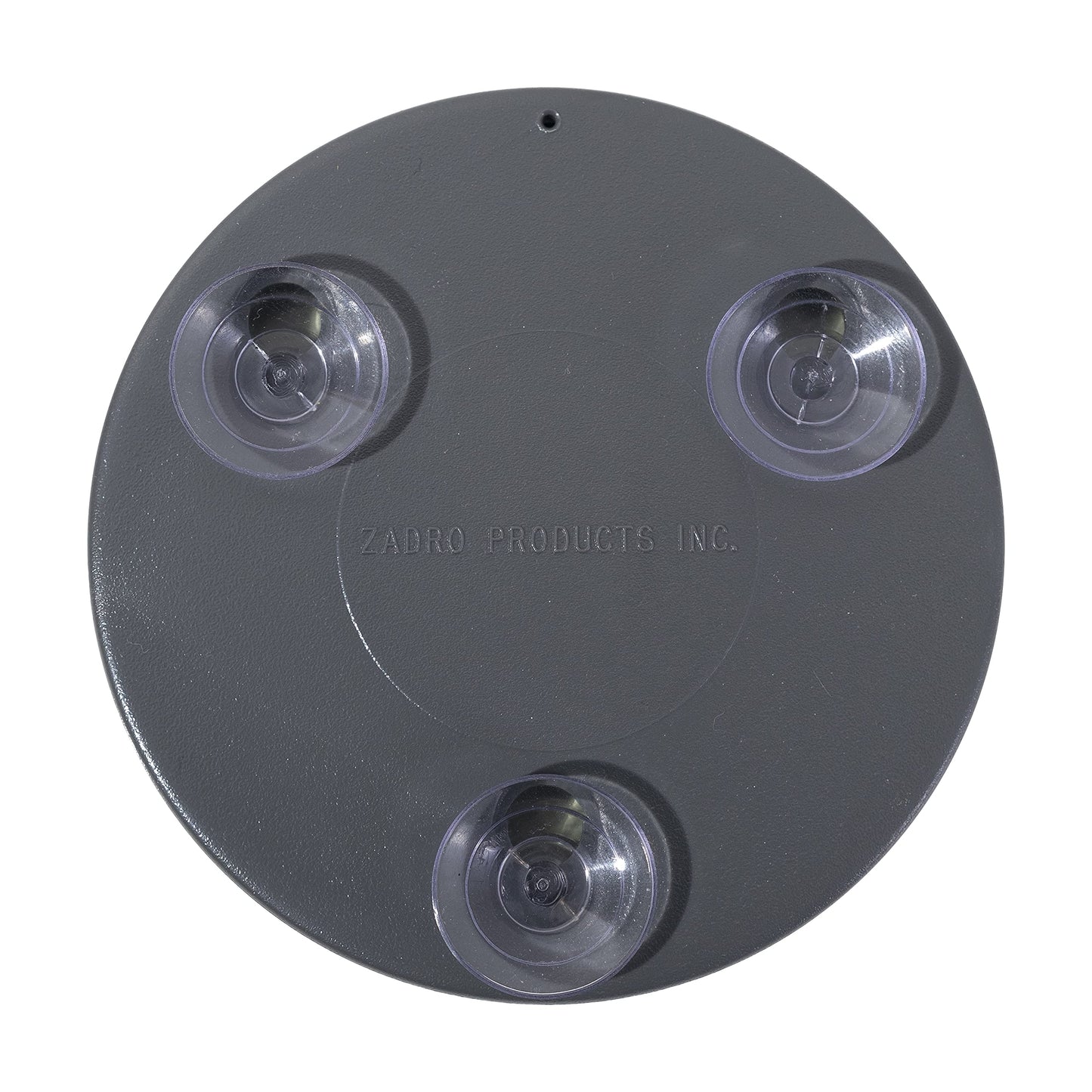 Zadro Compact Spot Mirror, Powerful 10X/15X or 20X Magnifications Travel Mirrors with Suction Cups, Mini Purse-Size Mirror-for-Makeup, Tweezing, and Grooming (10X Magnification, Gray)