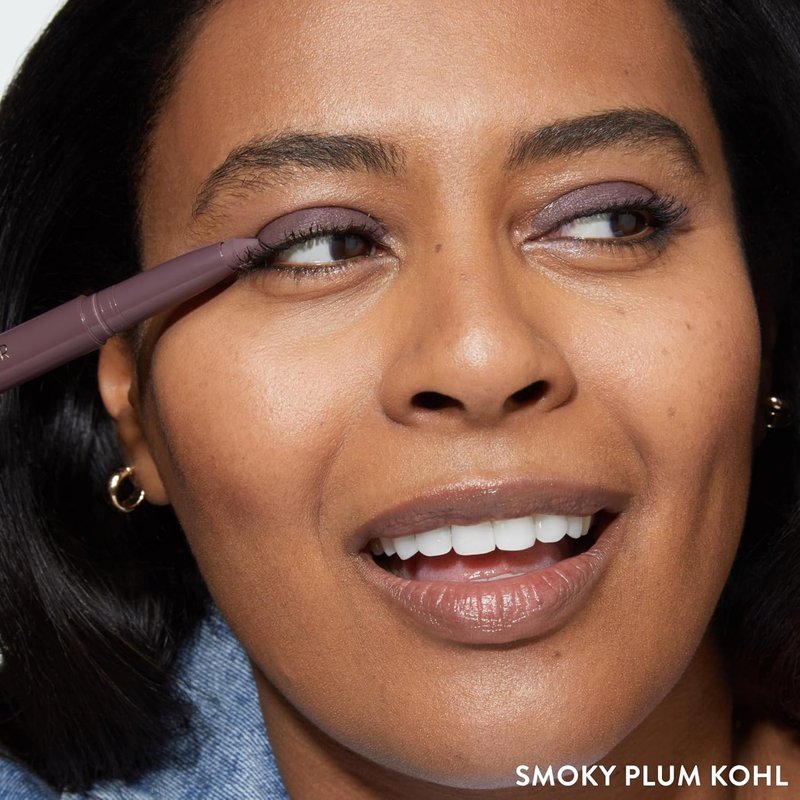 Kajal Longwear Kohl Eyeliner Pencil - Smoky Plum Shade | Smooth, Blendable Formula with Caffeine & Vitamin E
