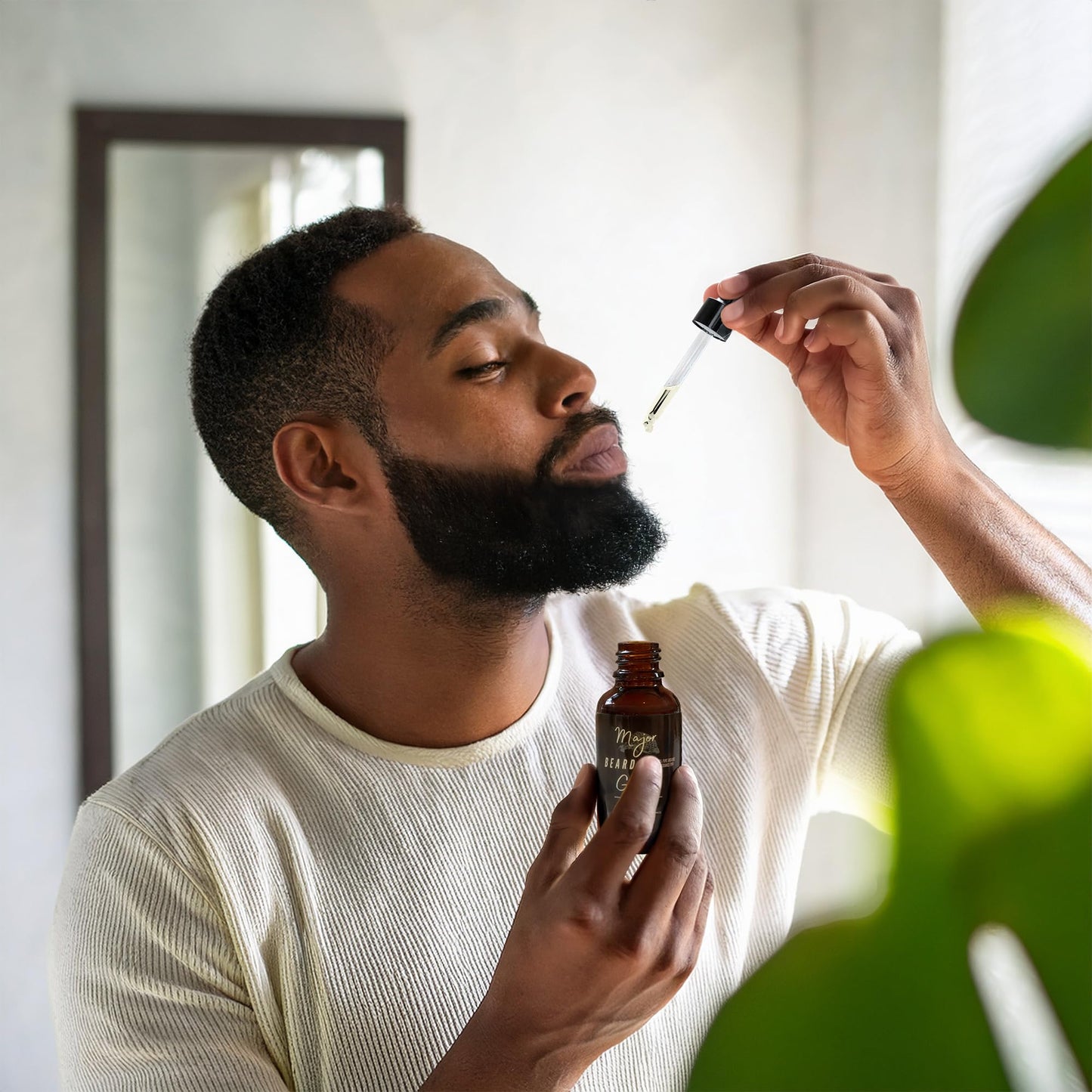 Major Beard Goals Beard Oil – Deep Conditioning & Nourishing Beard Care – Hydrating Beard Oil for Healthy Growth – Moisturizes with Natural Ingredients for a Healthy Beard