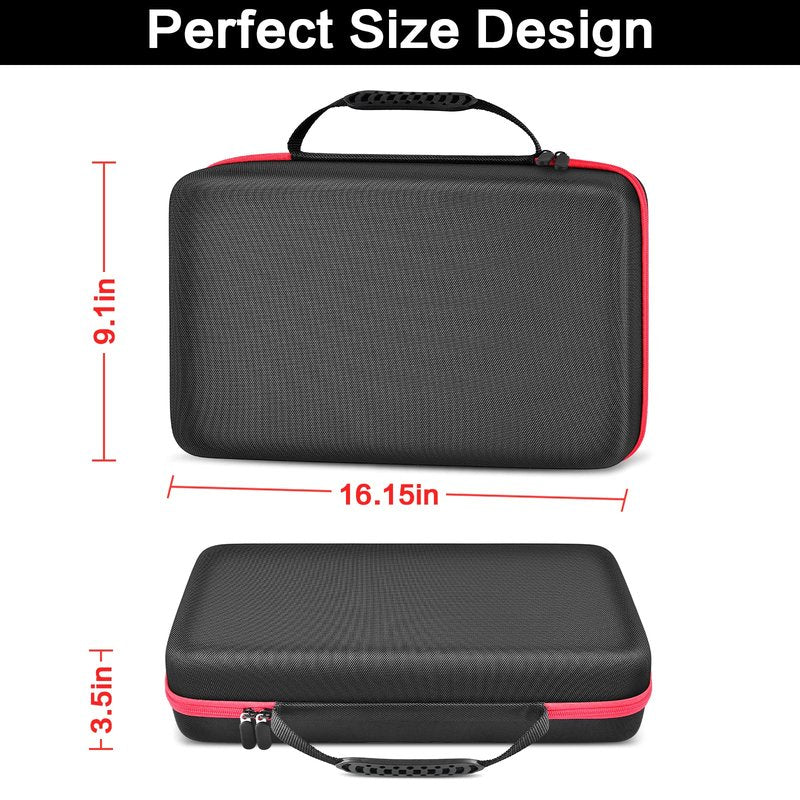 Knife Display Case for 64+ Pocket Knives, Folding Knives Cases for Collections, Butterfly Knife Storage Bag Holder Roll Organizer for Survival, Tactical, Outdoor, Kitchen, EDC Mini Knife (Red)