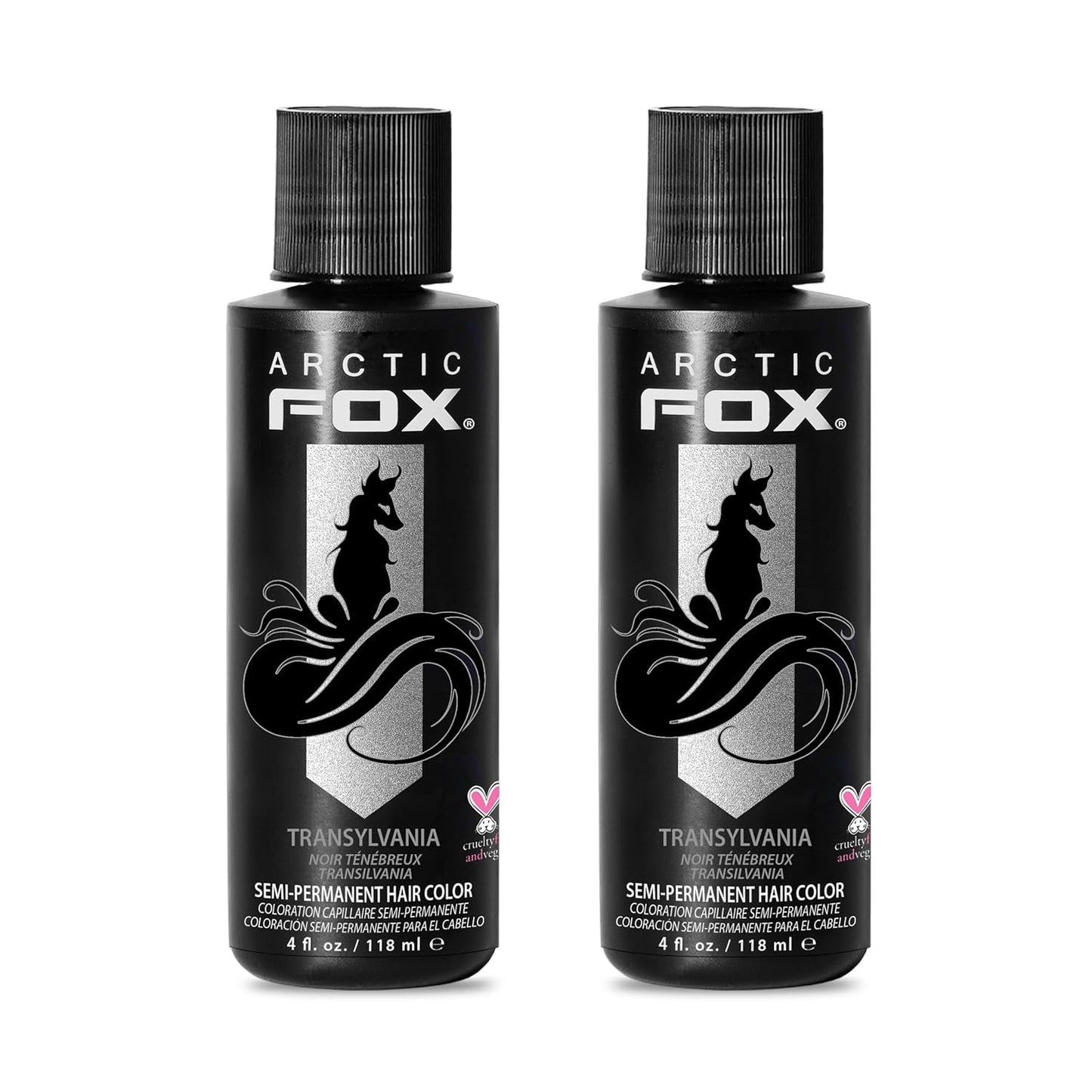 Arctic Fox Semi-Permanent Hair Dye - Vibrant Purple AF Color | Vegan, Ammonia-Free, 4 Fl Oz