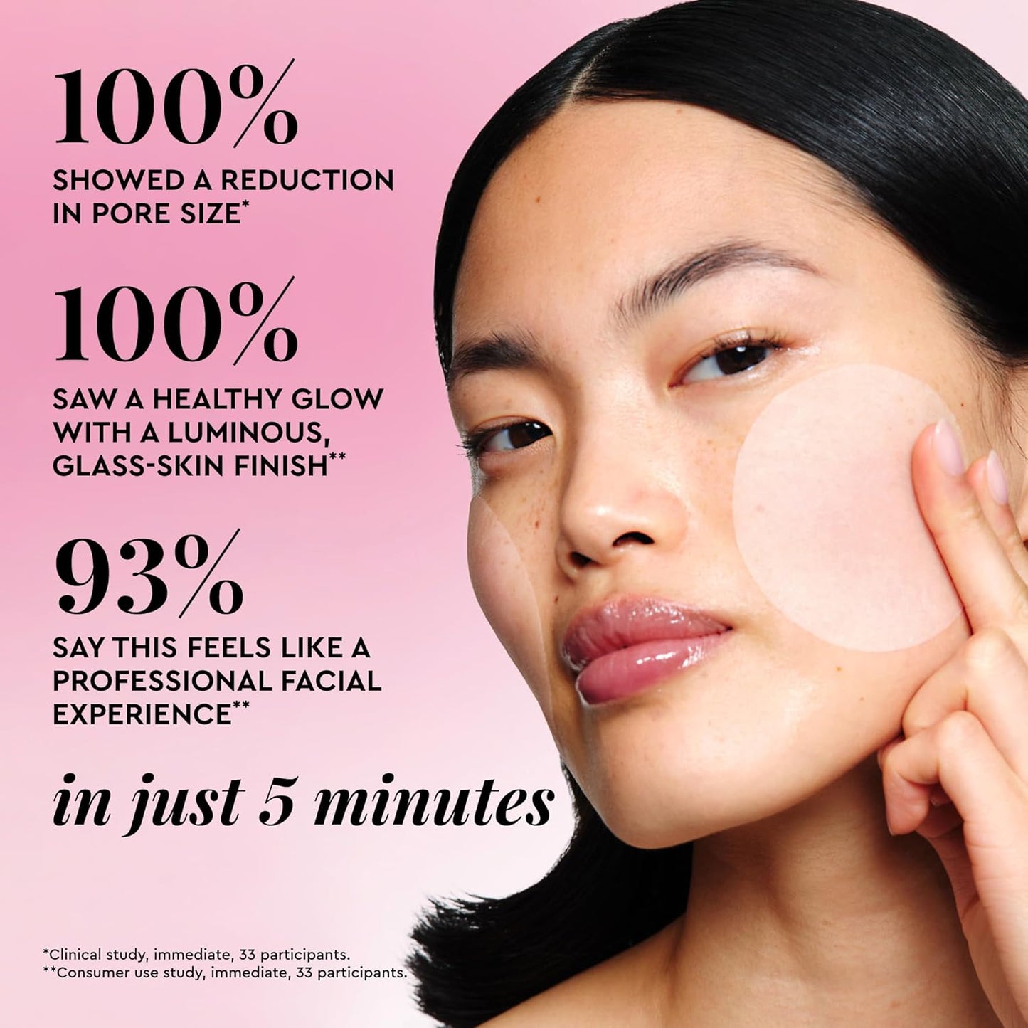 Glow Recipe LHA + AHA Toner Pads | Korean Exfoliating Face Toner - Hydrating & Pore Minimizing - 60 Gentle Pads