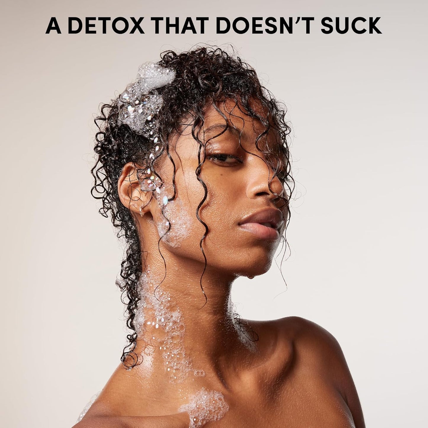 OUAI Detox Shampoo & Conditioner Bundle - Clarifying Shampoo for Build-Up, Dirt, Oil & Hydrating Conditioner for Medium Hair | 2 Count
