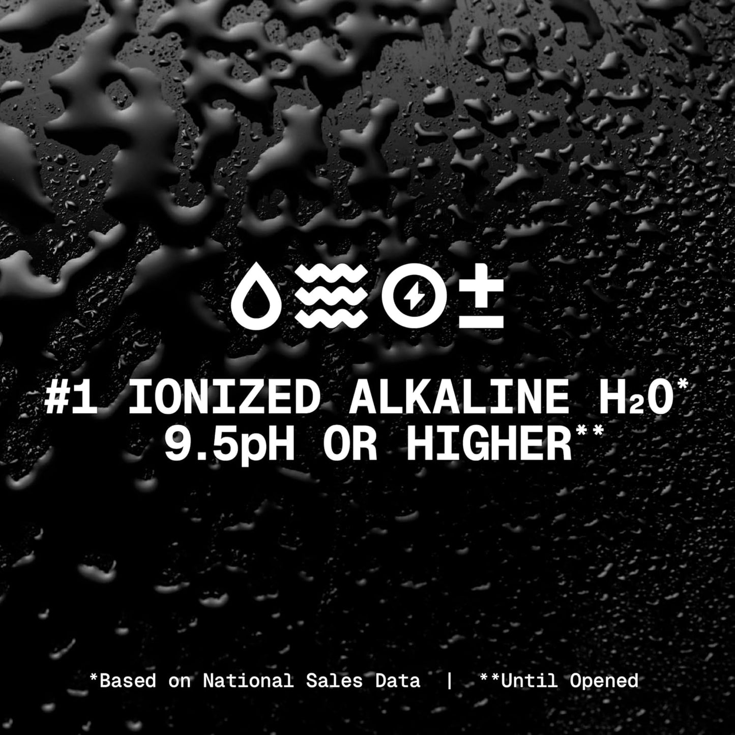 Ionized Alkaline Water - 9.5 pH, 99.9% Pure, 12-Pack Bottles | Refreshing Hydration