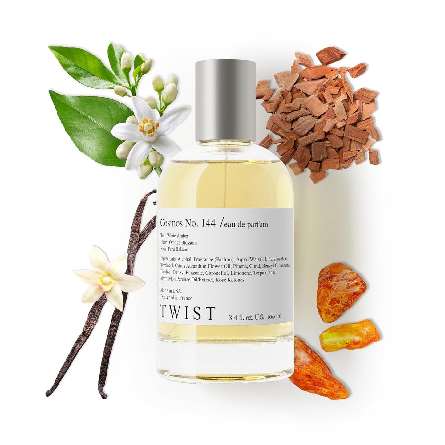 Eau De Parfum Inspired by Burberry Her - Long-Lasting Strawberry & Vanilla Fragrance Spray | 100 ml | Vegan & Clean Ingredients