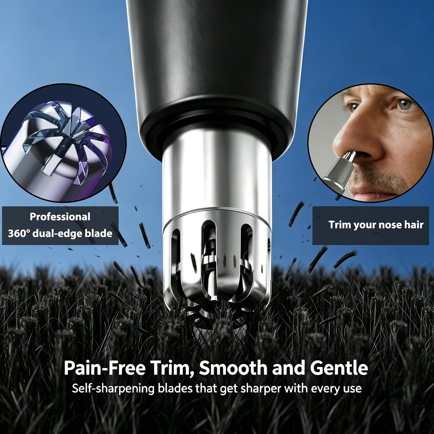 SEIHAI Hair Removal Device, Facial Hair Removal for Women, Rechargeable Womens Facial Hair Remover, Chin Upper Lip Hair Removal