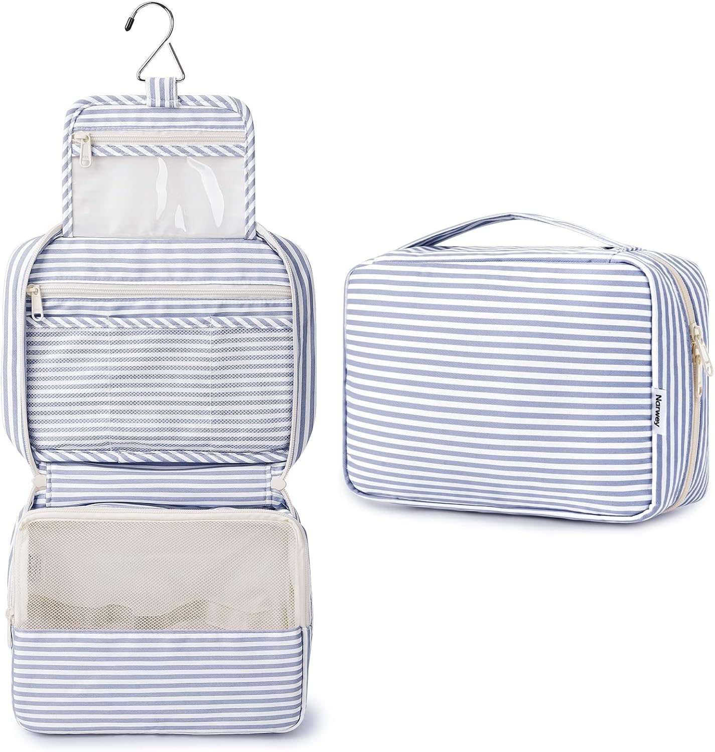 Travel Toiletry Bag for Women - Compact Hanging Makeup Organizer | Stylish & Functional Design