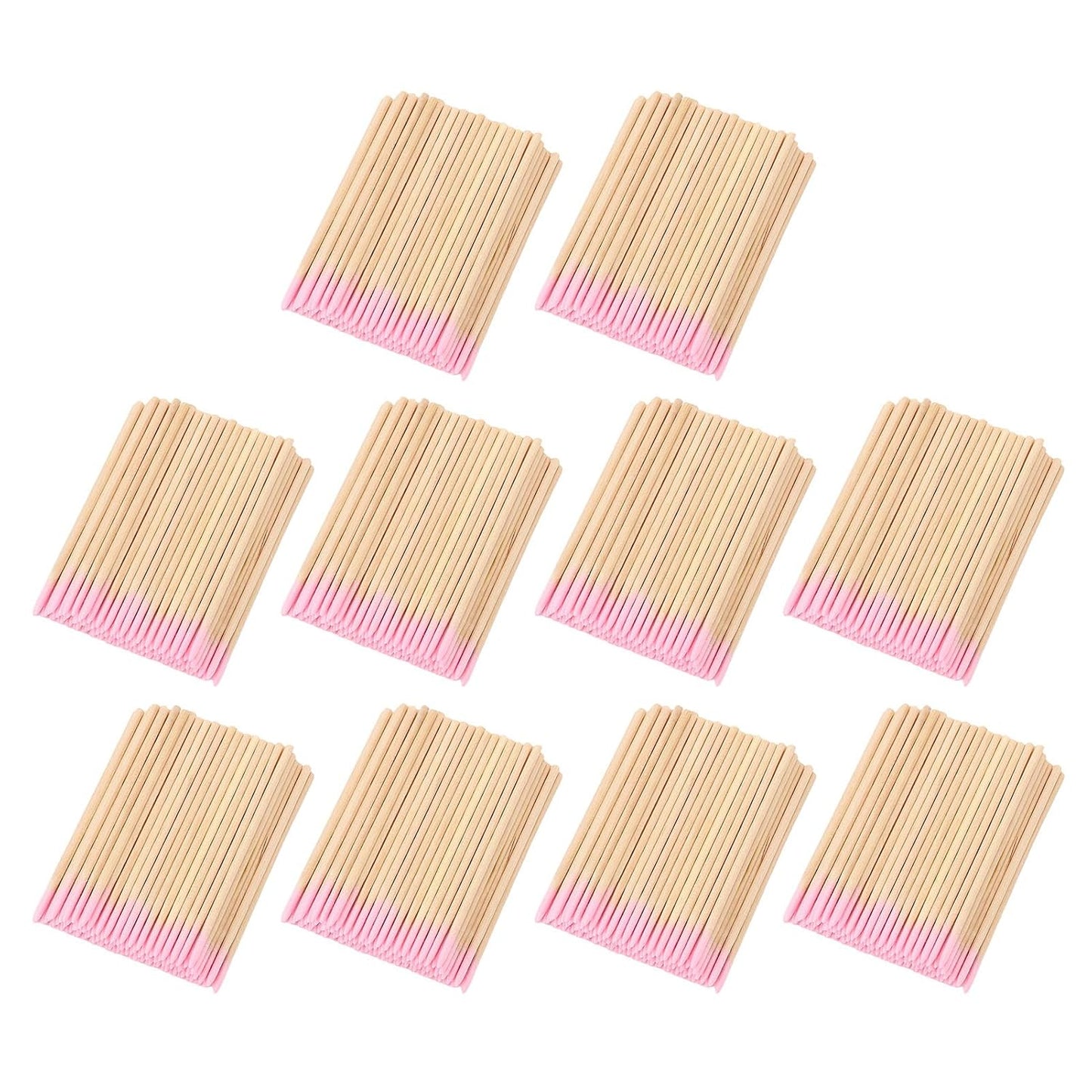 Cotton Buds - 1000 Pcs Precision Tips for Makeup & Electronics Cleaning | Wood Stick Design