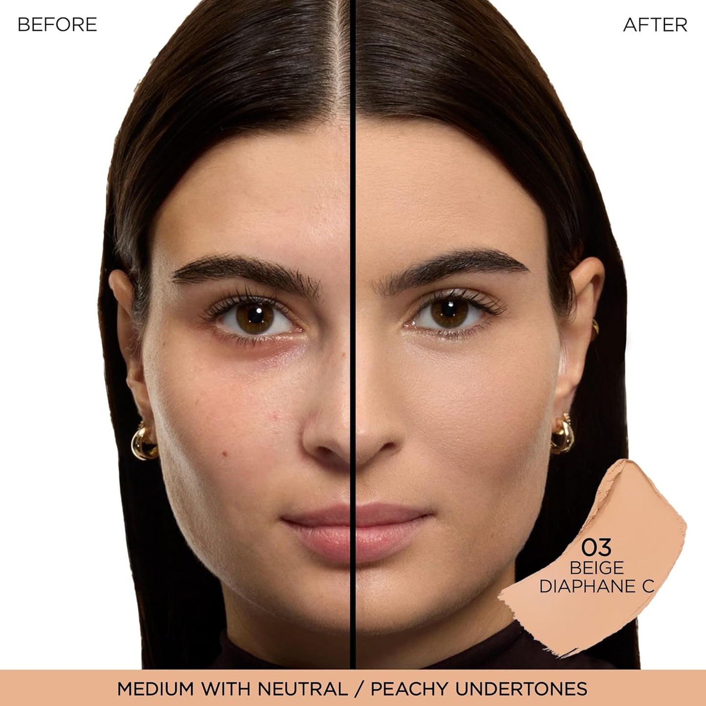 Lancôme Teint Idole Shape Stick - Multi-Use Foundation & Concealer | Hydrating Medium to Full Coverage, Natural Matte Finish