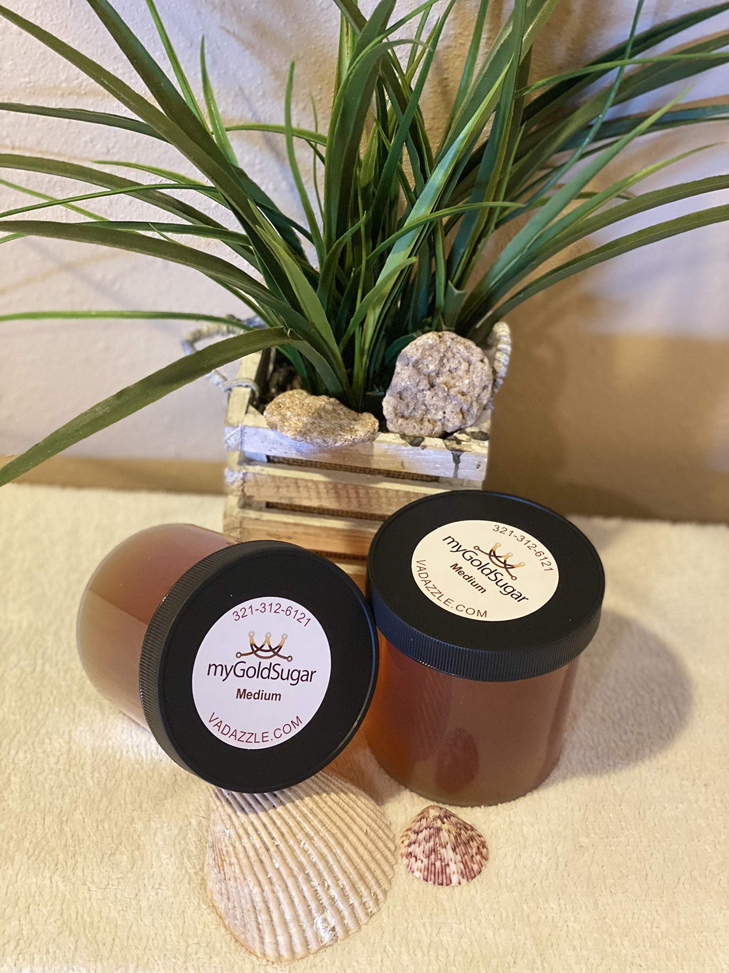 32oz My Gold Sugar - Sugaring for Hair Removal (Medium)