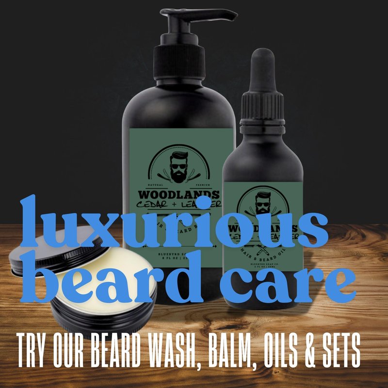 Bluebyrd Pure & Simple Unscented Beard Oil - For Sensitive Skin -100% Natural Conditioner and Softener For Men - Hydrates and Moisturizes for Beard Growth - Treats Dry Itchy Beards - 2oz(Unscented)