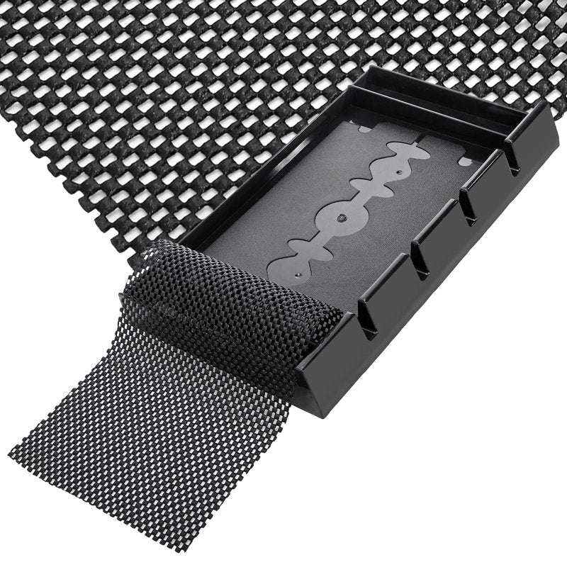 Hedume Barber Clipper Tray Organizer with Anti-Slip Mat, Corded Clippers Holder for Hairdresser, Multifunctional Razors Case for Clippers, Trimmers & Other Tools Storage - 15.7" L x 8.5" W