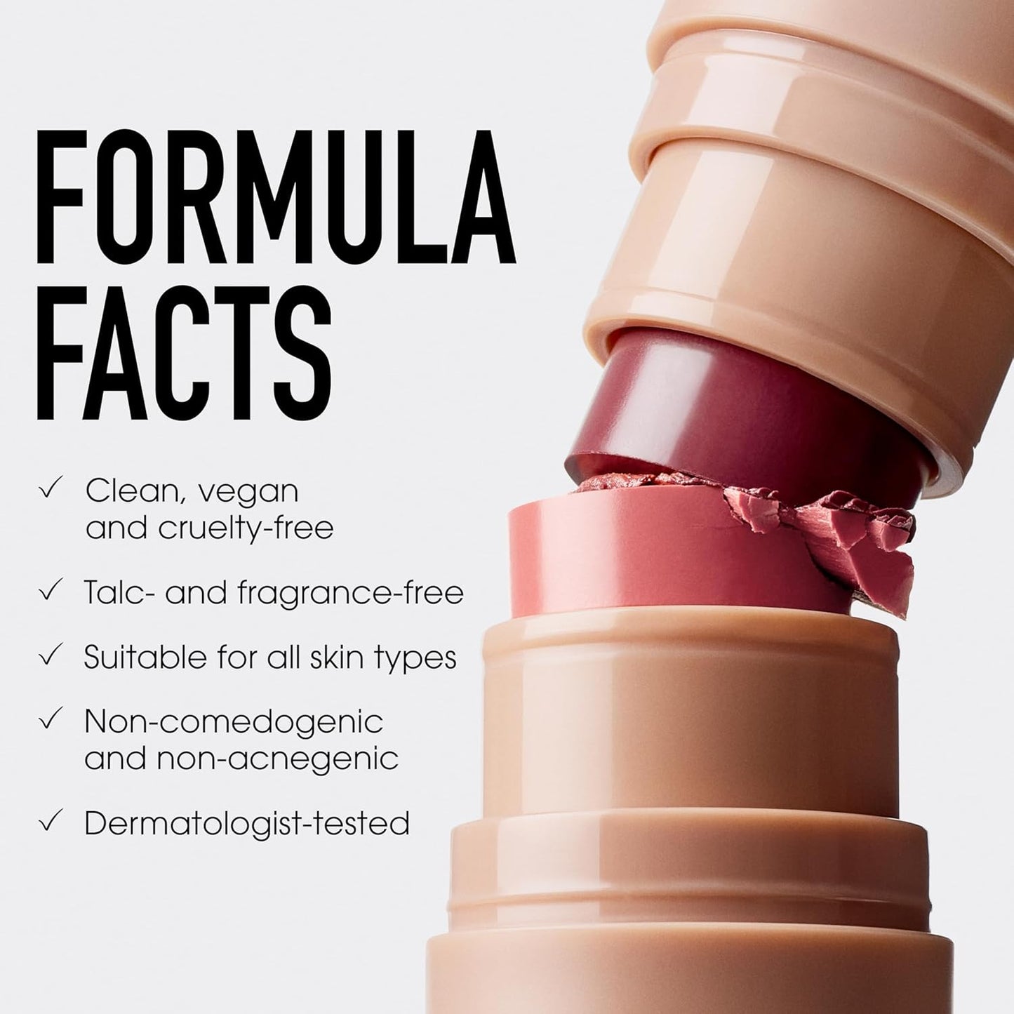bareMinerals GEN NUDE Multi-Use Cream Balm - Hydrating Cheek & Lip Stick | Buildable Color, Natural Dewy Finish