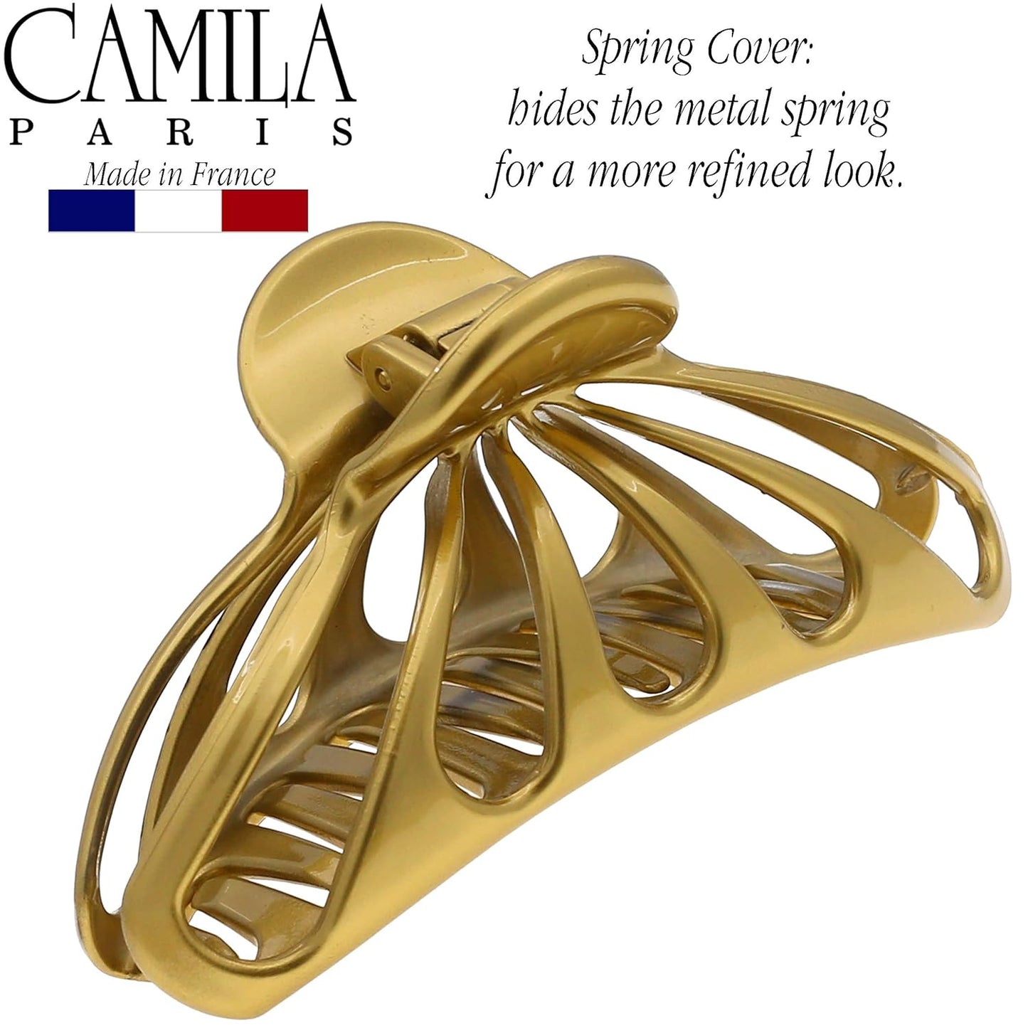 French Hair Clip - Large 4 Inch Claw Clips for Thick Hair | No-Slip Grip for Long Hair