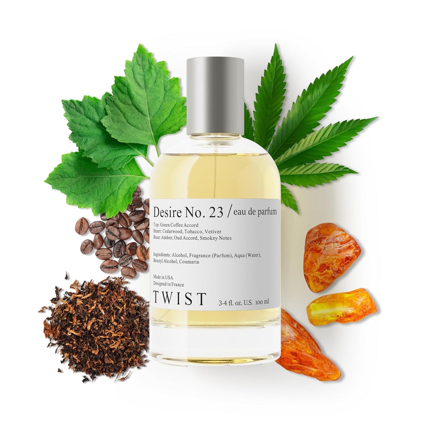 Eau De Parfum Inspired by Burberry Her - Long-Lasting Strawberry & Vanilla Fragrance Spray | 100 ml | Vegan & Clean Ingredients