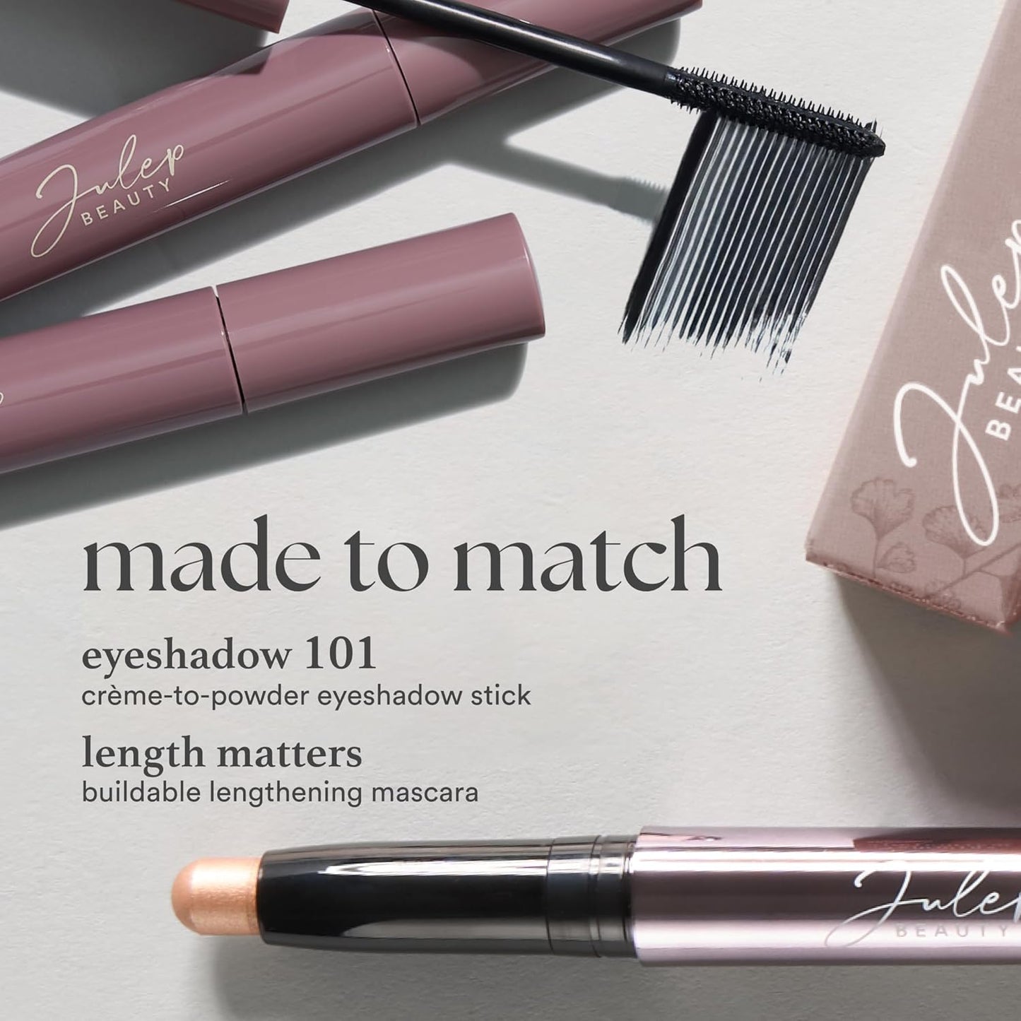 Julep Cream-to-Powder Waterproof Eyeshadow Stick - Champagne Shimmer | Long-Lasting, Buildable, Cruelty-Free