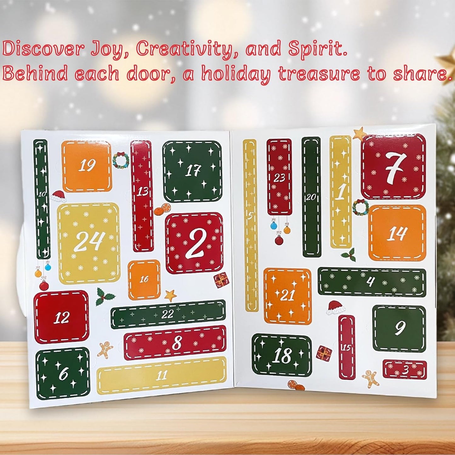 Makeup Advent Calendar 2025 - 24-Day Christmas Gift Set for Women & Teens | Holiday Countdown Kit