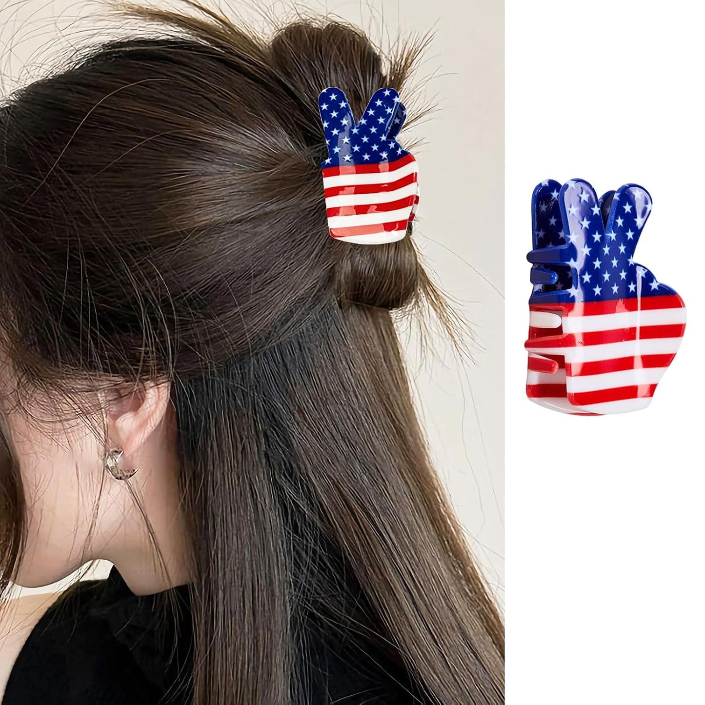 Seashell Hair Claw Clips - Stylish Summer Hair Accessories for Women | Acrylic Beach Hairpins